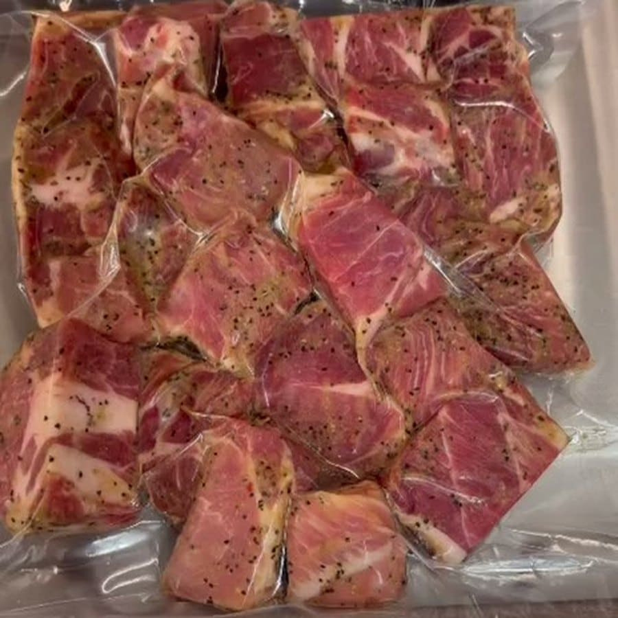 Schaschlik Herstellung Vakuumieren Schaschlik Herstellung Vakuumieren